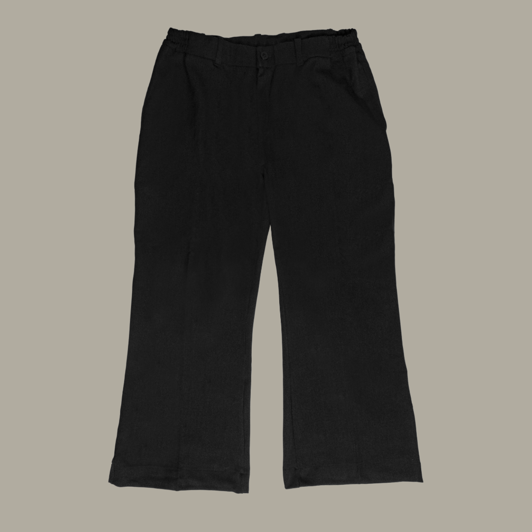 Wide-leg Flared Pants